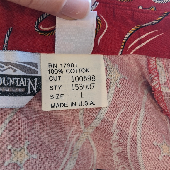 Vintage Rocky Mountain Western long sleeve top - Picture 3 of 8